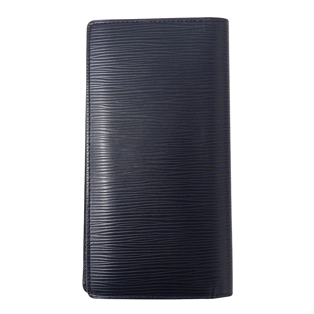 LOUIS VUITTON ルイ・ヴィトン ポルトフォイユ ブラザ 長財布 エピ ブルーマリーヌ M61816 メンズ 【中古】