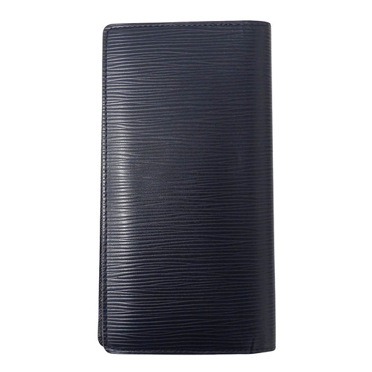 LOUIS VUITTON ルイ・ヴィトン ポルトフォイユ ブラザ 長財布 エピ ブルーマリーヌ M61816 メンズ 【中古】