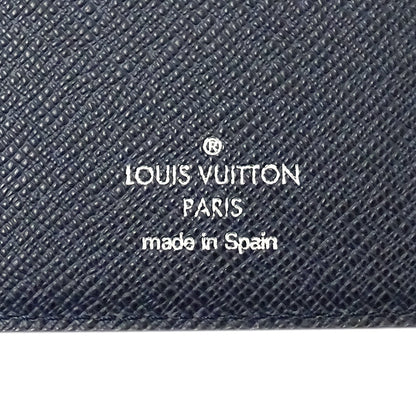 LOUIS VUITTON ルイ・ヴィトン ポルトフォイユ ブラザ 長財布 エピ ブルーマリーヌ M61816 メンズ 【中古】