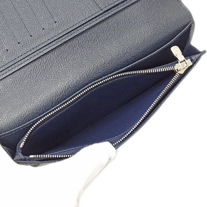 LOUIS VUITTON ルイ・ヴィトン ポルトフォイユ ブラザ 長財布 エピ ブルーマリーヌ M61816 メンズ 【中古】