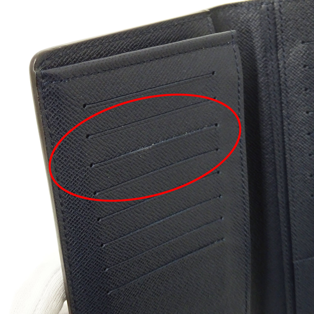 LOUIS VUITTON ルイ・ヴィトン ポルトフォイユ ブラザ 長財布 エピ ブルーマリーヌ M61816 メンズ 【中古】
