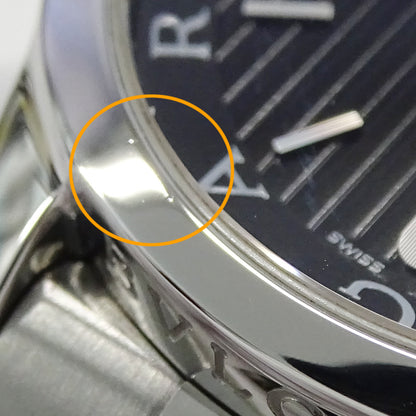 BVLGARI ブルガリ ソロテンポ ST37S メンズ 腕時計 クオーツ QZ ステンレス 磨き済み【中古】