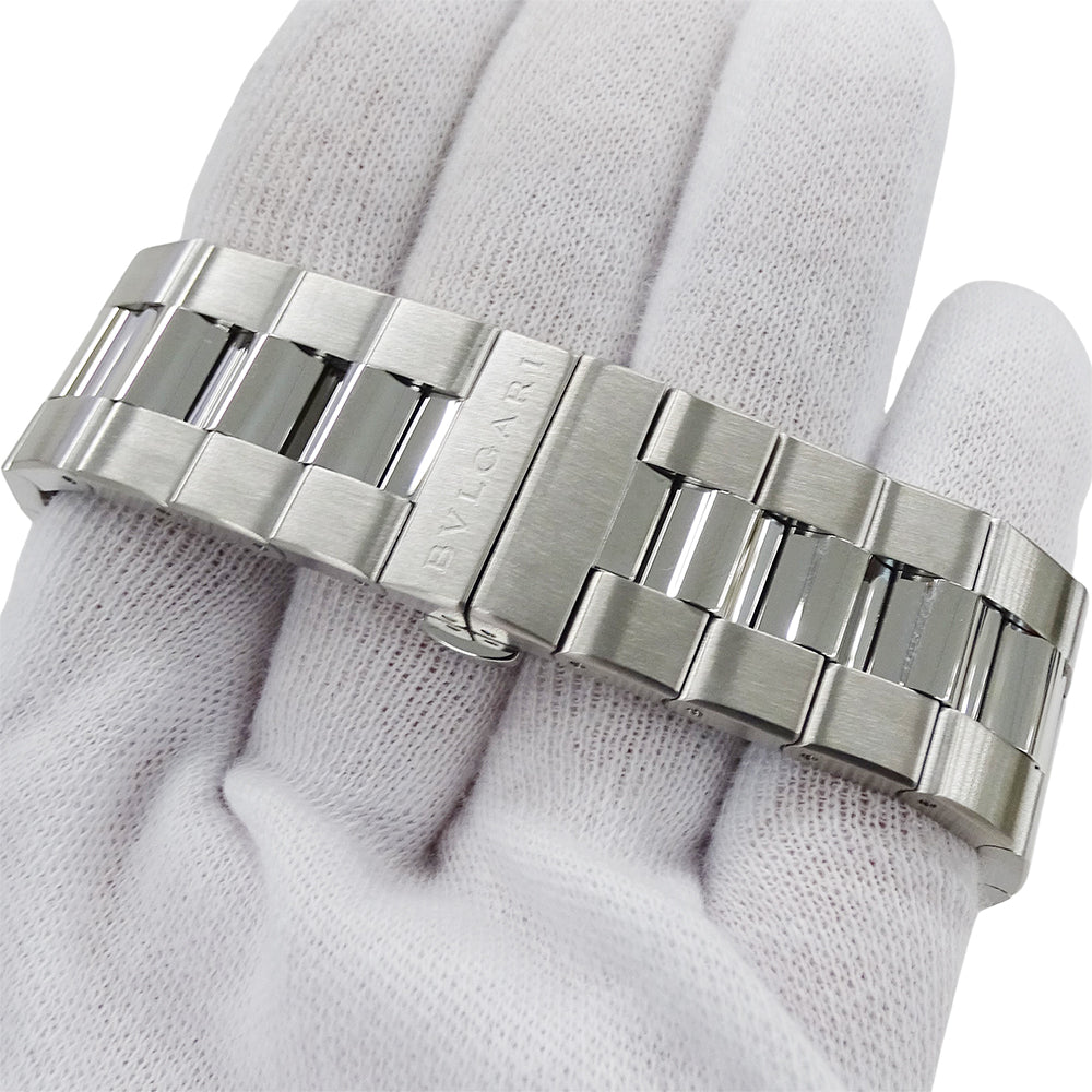 BVLGARI ブルガリ ソロテンポ ST37S メンズ 腕時計 クオーツ QZ ステンレス 磨き済み【中古】