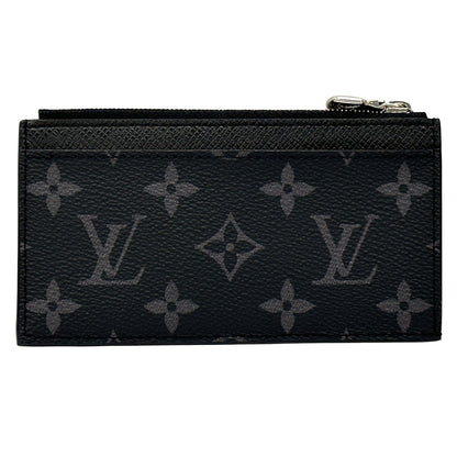 LOUIS VUITTON ルイ・ヴィトン コインカード・ホルダー コインケース モノグラム エクリプス ブラック M30271 メンズ 【中古】