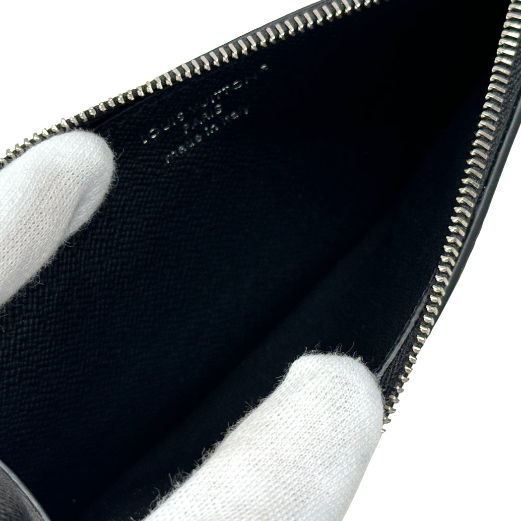 LOUIS VUITTON ルイ・ヴィトン コインカード・ホルダー コインケース モノグラム エクリプス ブラック M30271 メンズ 【中古】