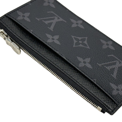 LOUIS VUITTON ルイ・ヴィトン コインカード・ホルダー コインケース モノグラム エクリプス ブラック M30271 メンズ 【中古】