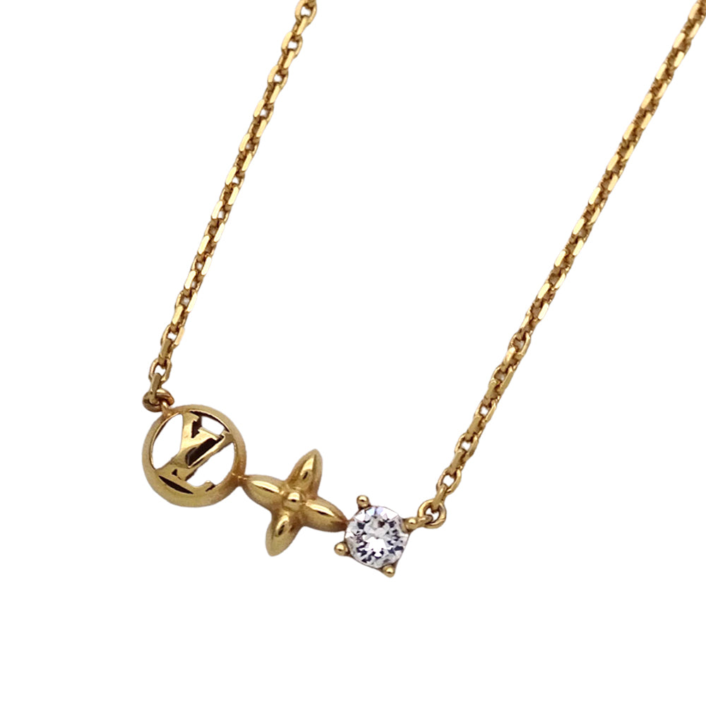 LOUIS VUITTON ルイ・ヴィトン ネックレス・プティルイ ネックレス GP ゴールド レディース M00368 【中古】