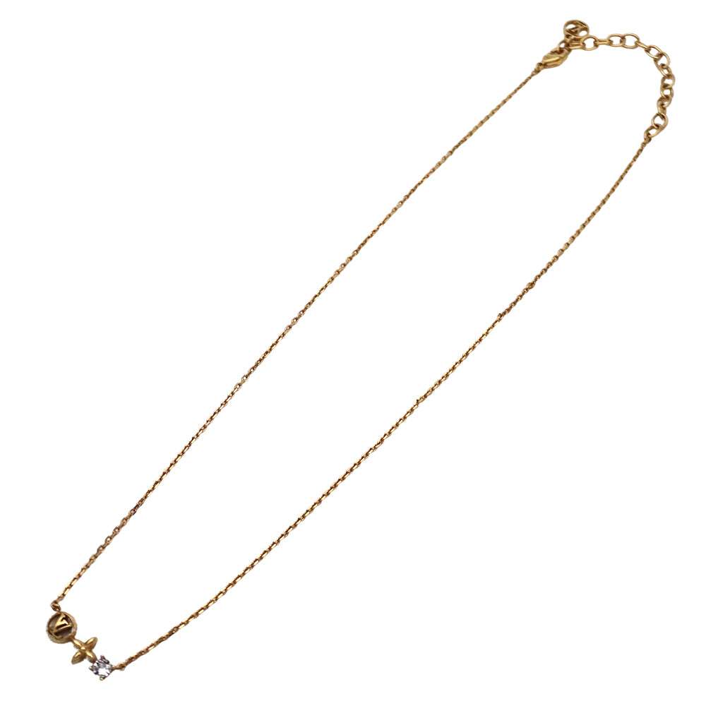 LOUIS VUITTON ルイ・ヴィトン ネックレス・プティルイ ネックレス GP ゴールド レディース M00368 【中古】