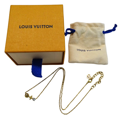LOUIS VUITTON ルイ・ヴィトン ネックレス・プティルイ ネックレス GP ゴールド レディース M00368 【中古】