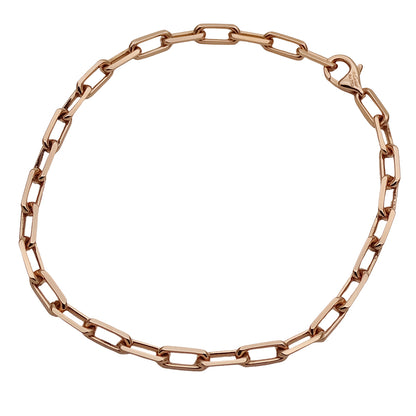Cartier カルティエ サントス SM スモール ブレスレット 750PG ピンクゴールド レディース チェーン 磨き済み【中古】