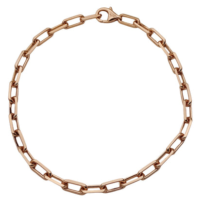 Cartier カルティエ サントス SM スモール ブレスレット 750PG ピンクゴールド レディース チェーン 磨き済み【中古】
