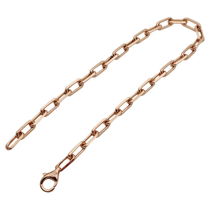 Cartier カルティエ サントス SM スモール ブレスレット 750PG ピンクゴールド レディース チェーン 磨き済み【中古】