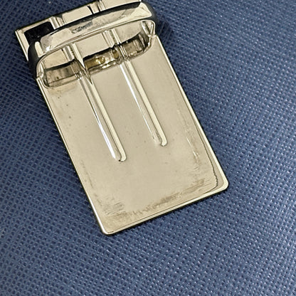 PRADA プラダ ショルダーバッグ サフィアーノ ブルー レディース メンズ 【中古】