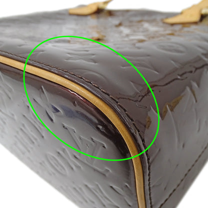LOUIS VUITTON ルイ・ヴィトン ヒューストン トートバッグ モノグラム ヴェルニ アマラント M91999 レディース 【中古】