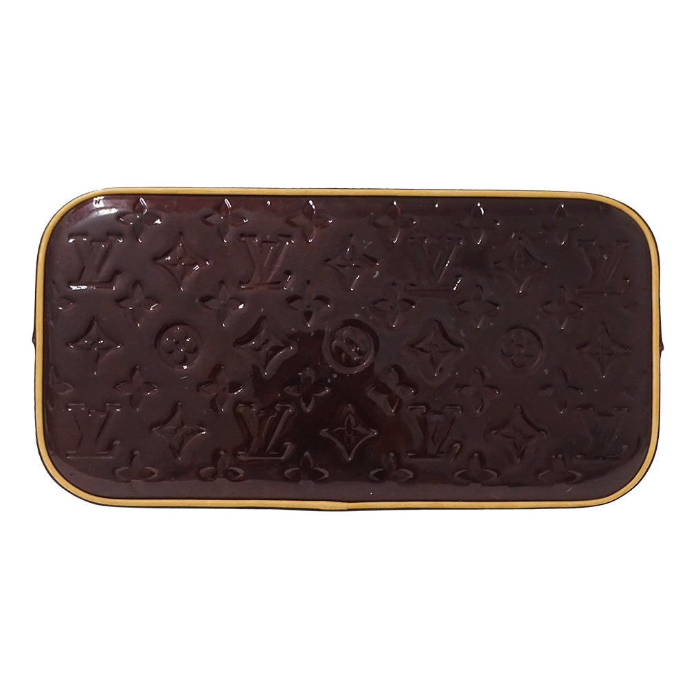 LOUIS VUITTON ルイ・ヴィトン ヒューストン トートバッグ モノグラム ヴェルニ アマラント M91999 レディース 【中古】
