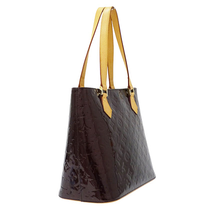 LOUIS VUITTON ルイ・ヴィトン ヒューストン トートバッグ モノグラム ヴェルニ アマラント M91999 レディース 【中古】