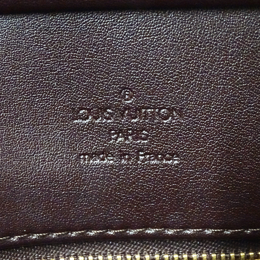 LOUIS VUITTON ルイ・ヴィトン ヒューストン トートバッグ モノグラム ヴェルニ アマラント M91999 レディース 【中古】