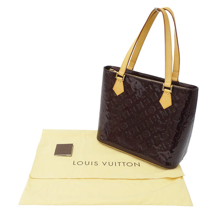 LOUIS VUITTON ルイ・ヴィトン ヒューストン トートバッグ モノグラム ヴェルニ アマラント M91999 レディース 【中古】