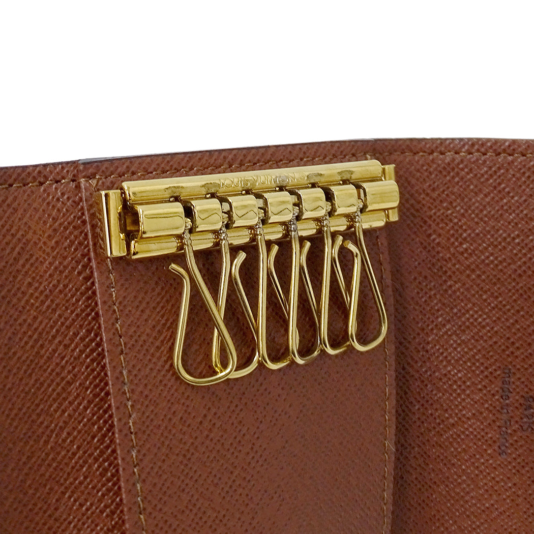 LOUIS VUITTON ルイ・ヴィトン ミュルティクレ 6 キーケース モノグラム M62630 レディース メンズ 【中古】