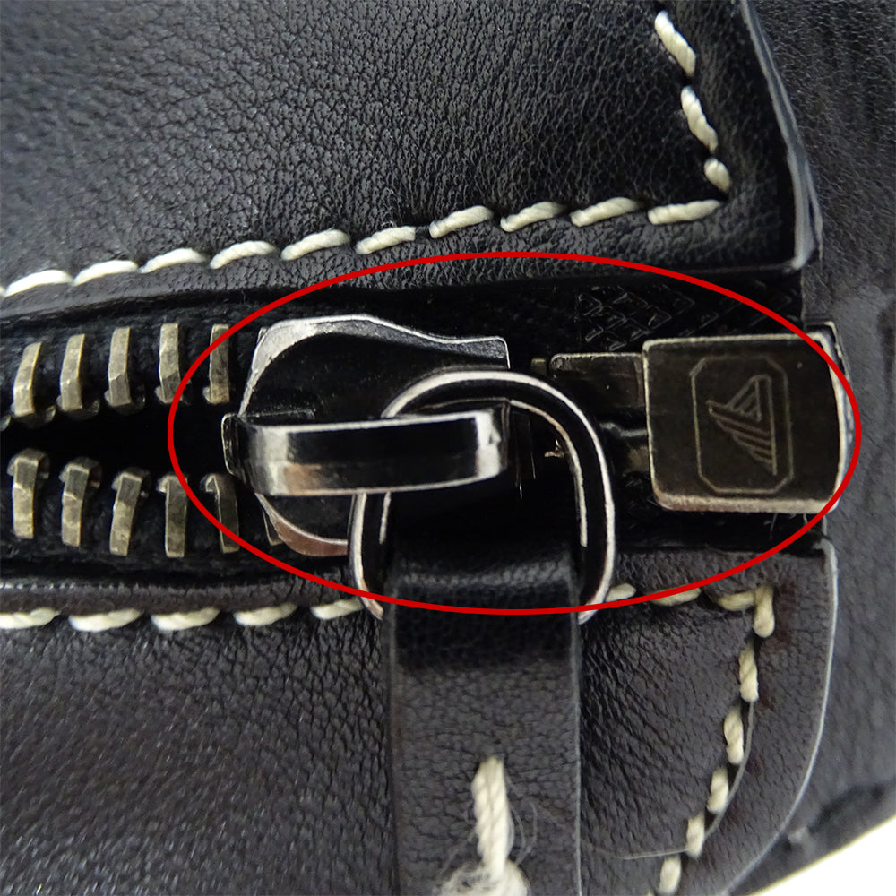 TOD’S トッズ ショルダーバッグ ブラック レザー レディース 【中古】
