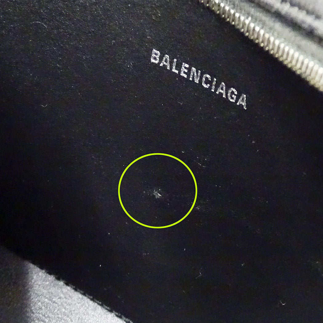 BALENCIAGA バレンシアガ エブリデイ カメラバッグ 2wayバッグ ブラック レザー レディース 【中古】
