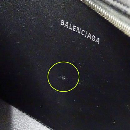 BALENCIAGA バレンシアガ エブリデイ カメラバッグ 2wayバッグ ブラック レザー レディース 【中古】