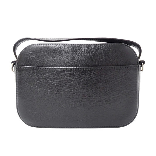 BALENCIAGA バレンシアガ エブリデイ カメラバッグ 2wayバッグ ブラック レザー レディース 【中古】