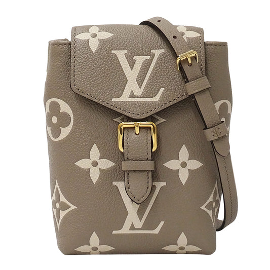 LOUIS VUITTON ルイ・ヴィトン タイニー バックパック リュック バイカラー モノグラム アンプラント トゥルトレール クレーム M80738 レディース 【中古】