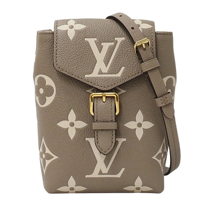 LOUIS VUITTON ルイ・ヴィトン タイニー バックパック リュック バイカラー モノグラム アンプラント トゥルトレール クレーム M80738 レディース 【中古】