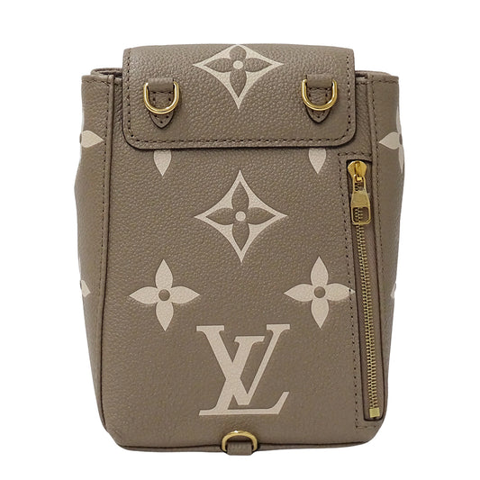 LOUIS VUITTON ルイ・ヴィトン タイニー バックパック リュック バイカラー モノグラム アンプラント トゥルトレール クレーム M80738 レディース 【中古】