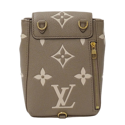 LOUIS VUITTON ルイ・ヴィトン タイニー バックパック リュック バイカラー モノグラム アンプラント トゥルトレール クレーム M80738 レディース 【中古】