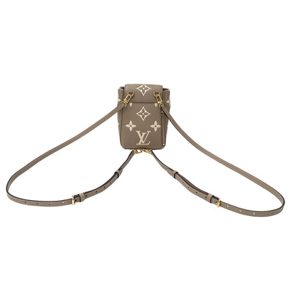 LOUIS VUITTON ルイ・ヴィトン タイニー バックパック リュック バイカラー モノグラム アンプラント トゥルトレール クレーム M80738 レディース 【中古】