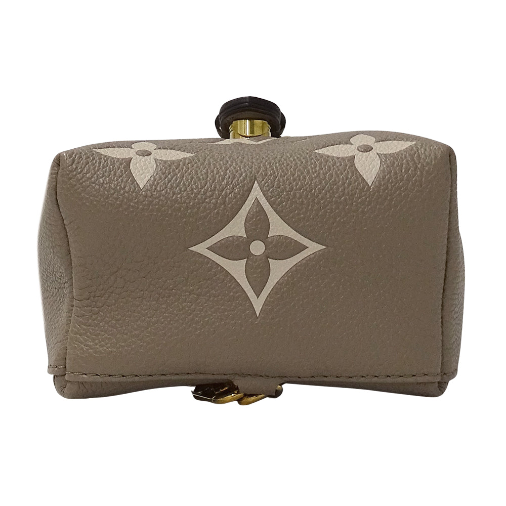 LOUIS VUITTON ルイ・ヴィトン タイニー バックパック リュック バイカラー モノグラム アンプラント トゥルトレール クレーム M80738 レディース 【中古】