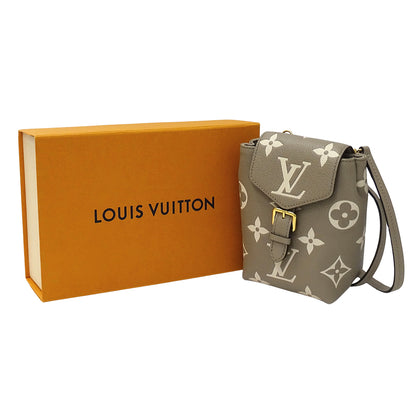 LOUIS VUITTON ルイ・ヴィトン タイニー バックパック リュック バイカラー モノグラム アンプラント トゥルトレール クレーム M80738 レディース 【中古】