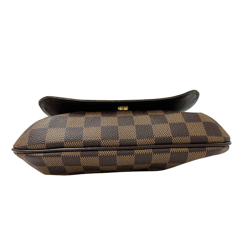 LOUIS VUITTON ルイ・ヴィトン ミュゼット サルサ ロング ショルダーバッグ ダミエ ダミエエベヌ N51300 ダミエキャンバス レディース 【中古】