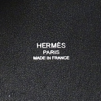 HERMES エルメス H・アン・ビエ PM ハンドバッグ ショルダーバッグ 2way ブラック トワルアッシュ レディース 【中古】