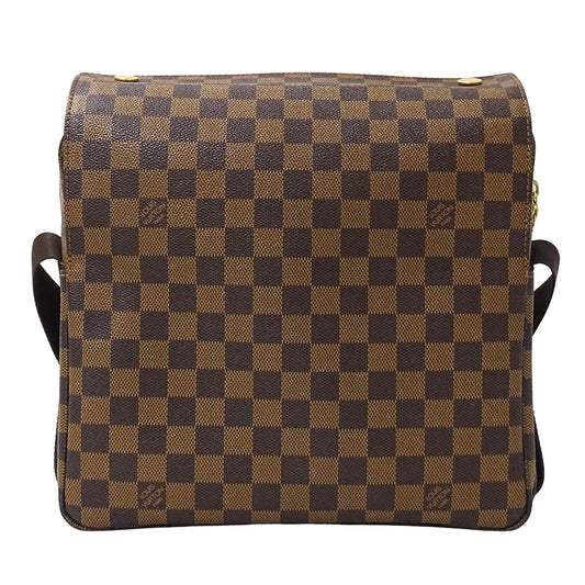 LOUIS VUITTON ルイ・ヴィトン ナヴィグリオ ショルダーバッグ ダミエ ダミエエベヌ N45255 ダミエキャンバス メンズ 【中古】