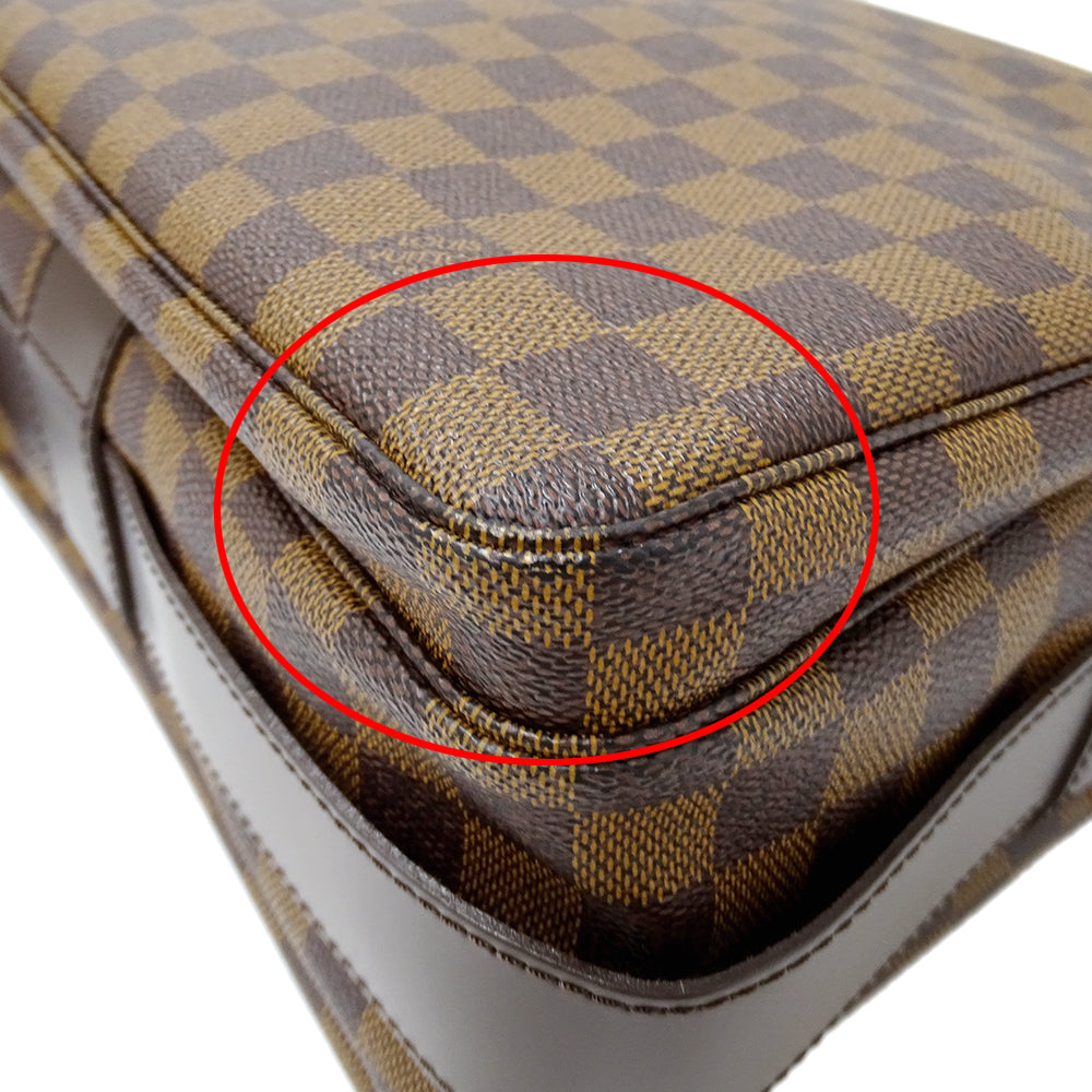 LOUIS VUITTON ルイ・ヴィトン ナヴィグリオ ショルダーバッグ ダミエ ダミエエベヌ N45255 ダミエキャンバス メンズ 【中古】