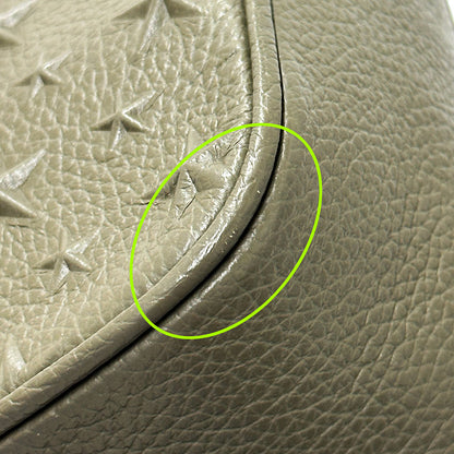 JIMMY CHOO ジミーチュウ ショルダーバッグ カーキグリーン レザー レディース 【中古】