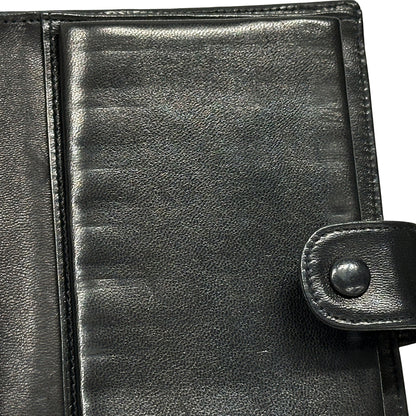 CHANEL シャネル 長財布 ココマーク ブラック ラムスキン レディース 【中古】