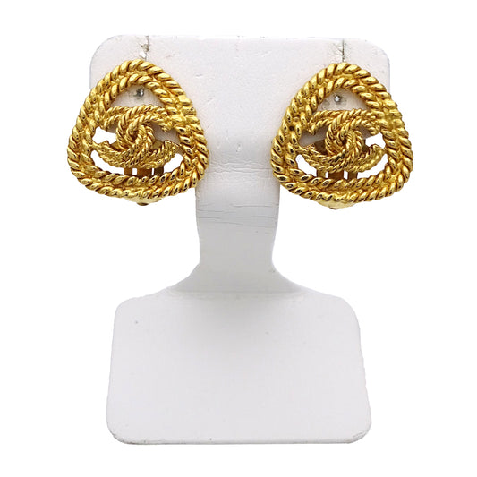 CHANEL シャネル イヤリング ココマーク GP ゴールド レディース 【中古】