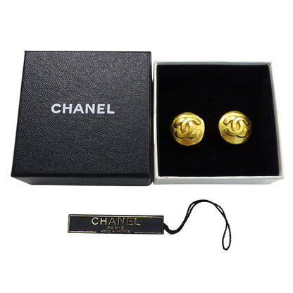 CHANEL シャネル イヤリング ココマーク GP ゴールド ラウンド レディース 【中古】