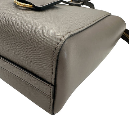 PRADA プラダ 2wayバッグ グレー 1BA113 レディース 【中古】