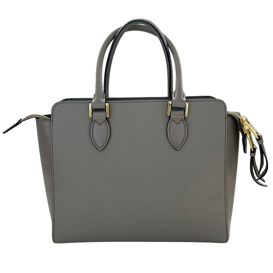 PRADA プラダ 2wayバッグ グレー 1BA113 レディース 【中古】