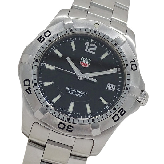 TAG Heuer タグホイヤー アクアレーサー WAF1110 BA0800 メンズ 腕時計 クオーツ ステンレス 磨き済み【中古】