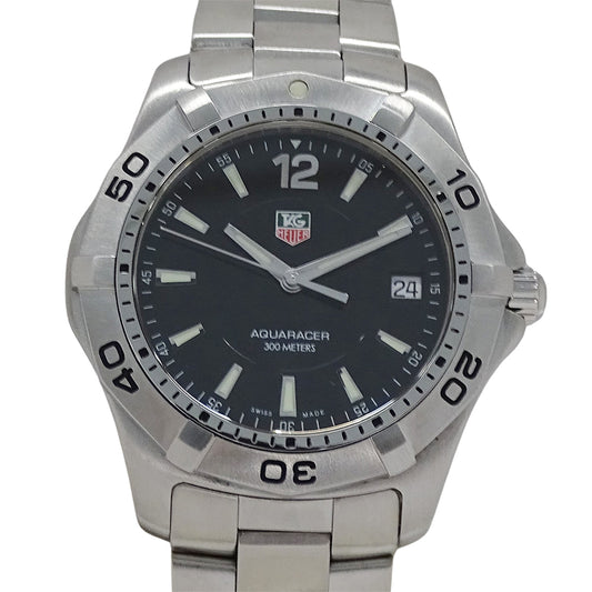 TAG Heuer タグホイヤー アクアレーサー WAF1110 BA0800 メンズ 腕時計 クオーツ ステンレス 磨き済み【中古】