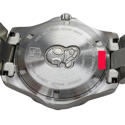 TAG Heuer タグホイヤー アクアレーサー WAF1110 BA0800 メンズ 腕時計 クオーツ ステンレス 磨き済み【中古】