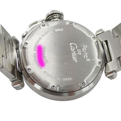 Cartier カルティエ パシャC W31043M7 ボーイズ 腕時計 自動巻き AT ステンレス 磨き済み【中古】
