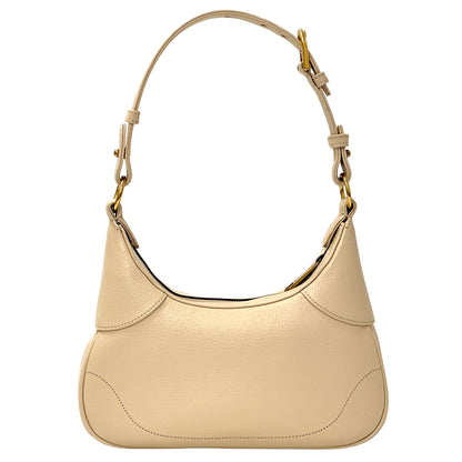 GUCCI グッチ アフロディーテ ショルダーバッグ GGマーモント ライトベージュ ゴールド金具 731817 レザー レディース 3way 【中古】