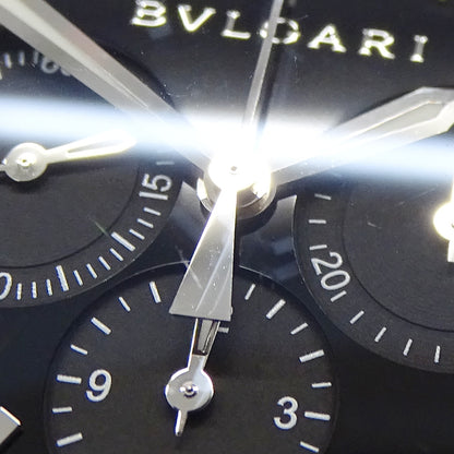 BVLGARI ブルガリブルガリ BB41SCH メンズ 腕時計 クロノグラフ 自動巻き SS 磨き済み【中古】